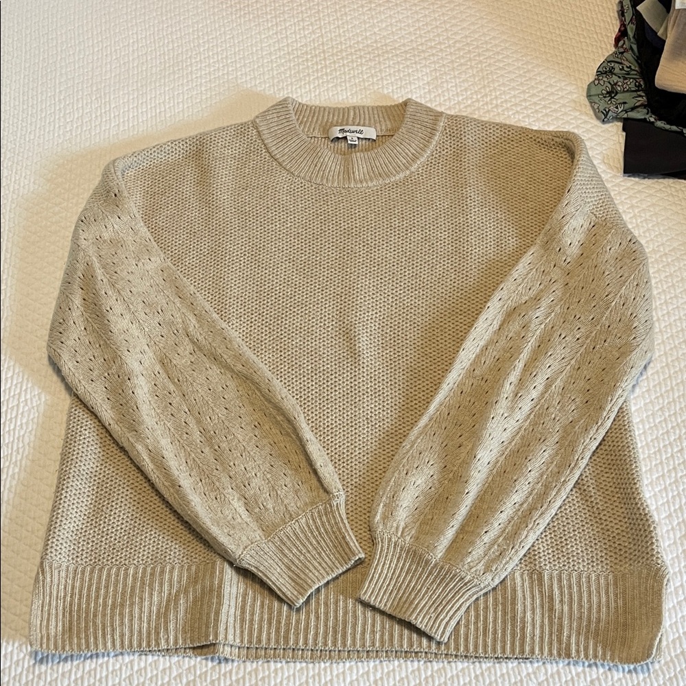 Madewell Women's Tan Sweater